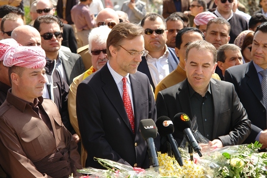 کۆنسووڵی ئەمەریکا لەسەر مەزاری نەمران: پاشەڕۆژی هەرێمی کوردستان گەش دەبێ