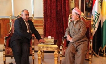 سه‌رۆكى هه‌رێمی كوردستان پێشوازى له‌ د. عادل عه‌بدولمه‌هدى كرد