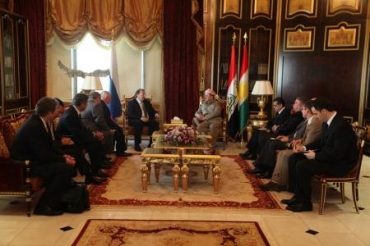 سه‌رۆكی هه‌رێمی كوردستان پێشوازی له‌ نوێنه‌ری تایبه‌تی سه‌رۆكی رووسیا بۆ كاروباری رۆژهه‌ڵاتی ناوه‌ڕاست كرد