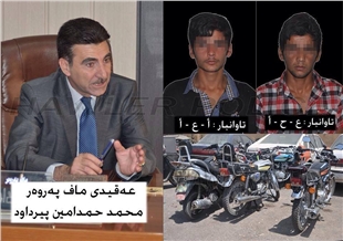پۆلیسی هەولێر دوو تۆمەتباری لە بەردەم فامیلی مۆڵ قۆڵبەست كرد