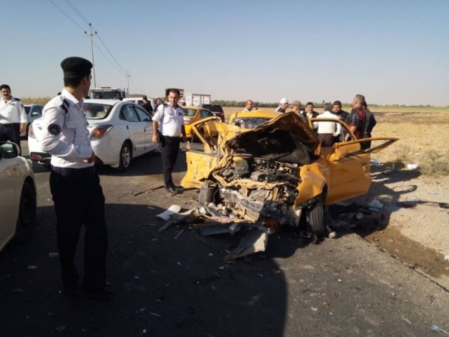 گەرمیان لە رووداوێکی هاتوچۆ پێنج کەس بوونە قوربانی