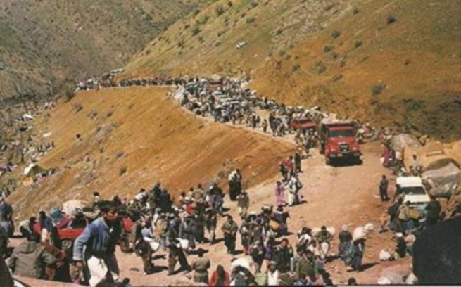  ئه‌مڕۆ یادی كۆڕه‌وی ملیۆنی ساڵی 1991ى گه‌لی كوردستانه‌ 
