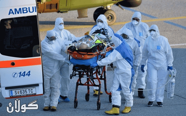 ژمارەی تووشبووانی کۆرۆنا لە 44 ملیۆن کەس تێپەڕی