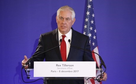 تیلەرسن: بڕیاری ترەمپ ناسنامەی کۆتایی بە ئۆرشەلیم نابەخشێت 