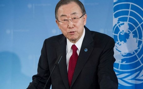  بان كی مون چەكداركردنی منداڵان لە سووریا و عێراق سەركۆنە دەكات 