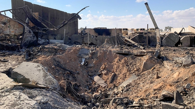 ئه‌مه‌ریكا بۆ یه‌كه‌مجار دیمه‌نی هێرشه‌ مووشه‌كییه‌كه‌ی ئێرانی بۆ سه‌ر عه‌ین ئه‌سه‌د بڵاوكرده‌وه‌