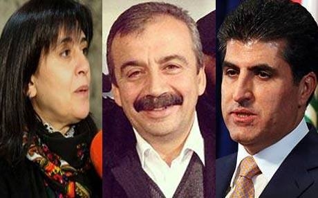  لەیلا زانا و سری سورەیيا لەگەڵ نێچیرڤان بارزانی کۆدەبنەوە 
