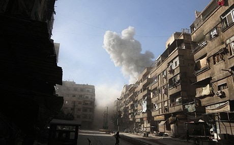 هێرشێکی ئاسمانی بۆ سەر غوتەی رۆژهەڵات 29 کەسی سڤیلی کوشت 