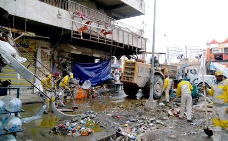  ئاماری قوربانیانی تەقینەوەكانی بەغدا گەیشتە زیاتر لە 80 كەس