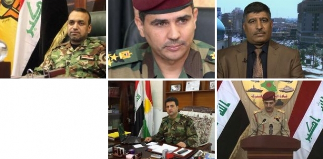     شەش کەس وەک گوتەبێژی شەڕی رزگارکردنەوەی مووسڵ دیاری دەکرێن 