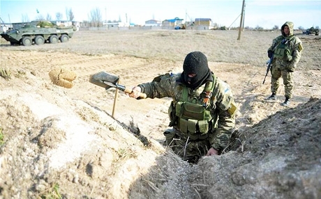  ئۆكراینا ئامادەیە بۆ جەنگ لەگەڵ رووسیا 