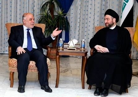  نووسینگەی عەممار حەكیم: عەبادی بەڵێنی ناردنی مووچەی هەرێمی كوردستانی دا 