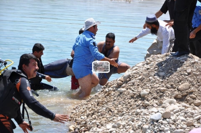 ده‌ربه‌ندیخان .. سێ گه‌شتیارى عه‌ره‌ب له‌كاتى مه‌له‌كردندا له‌ ڕووبارى سیروان خنكان
