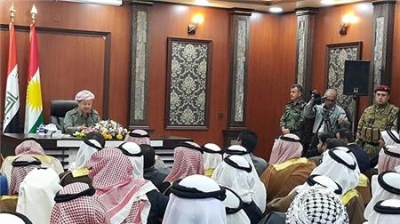 مافی مرۆڤ: كۆبوونەوەی سەرۆك بارزانی و هۆزە عەرەبەكان نیشانەی پێكەوەژیانە