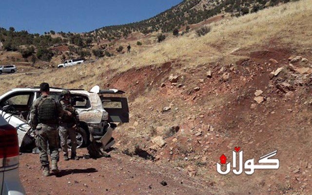 پەكەكە دوو ئۆتۆمبێلی سەربازی توركیای تەقاندەوە
