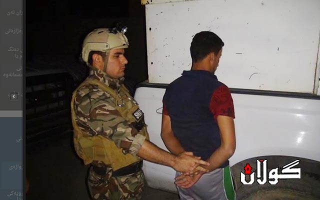 لە كەركووك چەکدارێکی سەر بە ڕێکخراوی تیرۆرستی داعش دەستگیر كرا
