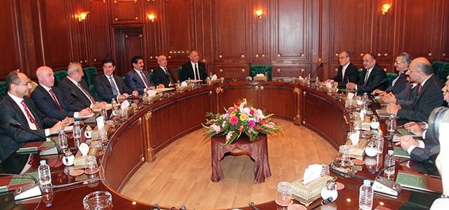 شاندی دانوستاندنكاری پارتی و یەكێتی لە پیرمام كۆدەبنەوە 