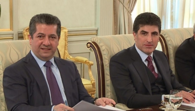 نێچیرڤان بارزانی پەیامێکی پیرۆزبایی ئاڕاستەی مەسرور بارزانی کرد