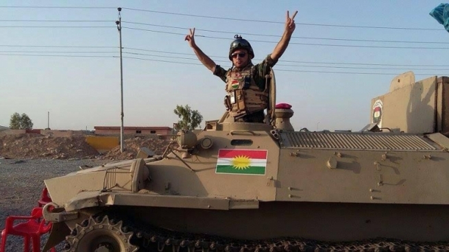 جه‌نه‌ڕاڵێكى ئه‌مریكی له‌ مووسڵ: له‌گه‌ڵ پێشمه‌رگه‌ و سوپا بۆ ڕزگاركردنى مرۆڤ هاتووین