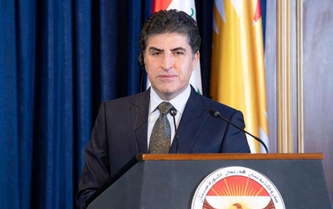 نێچیرڤان بارزانی سەرەخۆشیی کۆچی دوایی عوسمان شنگالی لە بنەماڵەکەیان دەکات