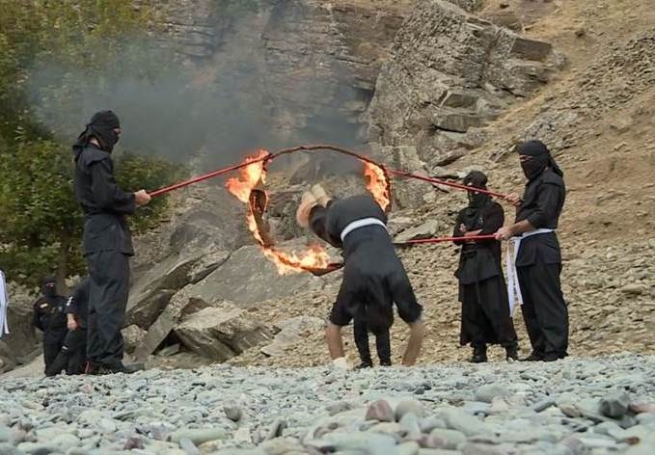 لە سۆران گرووپێکی گەنج چوار رۆژ لە هەفتەیەکدا وەرزشی نینجا دەکەن