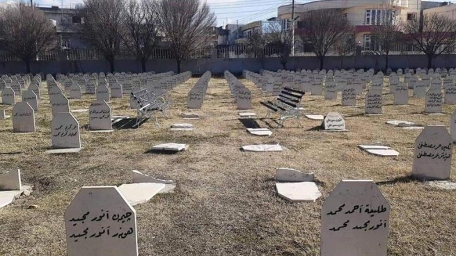 مەزاری شەهیدانی هەڵەبجە بێ پاسه‌وانه‌