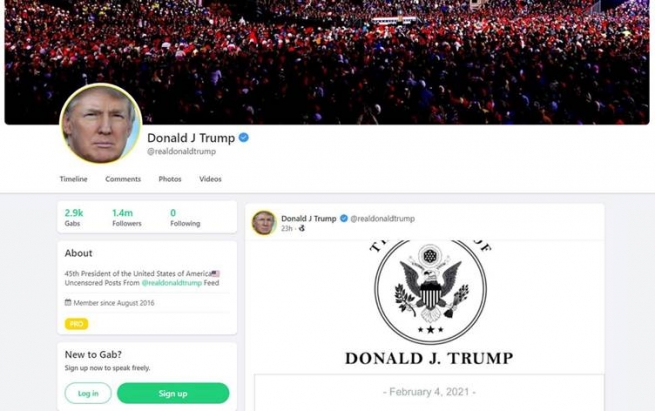 یەکەم پەیامی ترەمپ لەدوای دوورخرانەوەی لە تۆڕەکۆمەڵاتییەکان