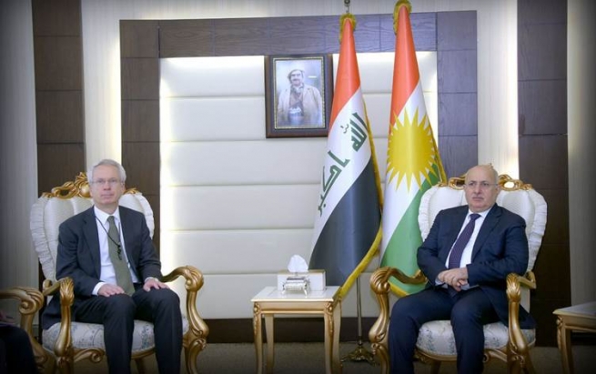 وەزیری دارایی و ئابووری و كۆنسوڵی گشتیی بەریتانیا كۆبوونەوە