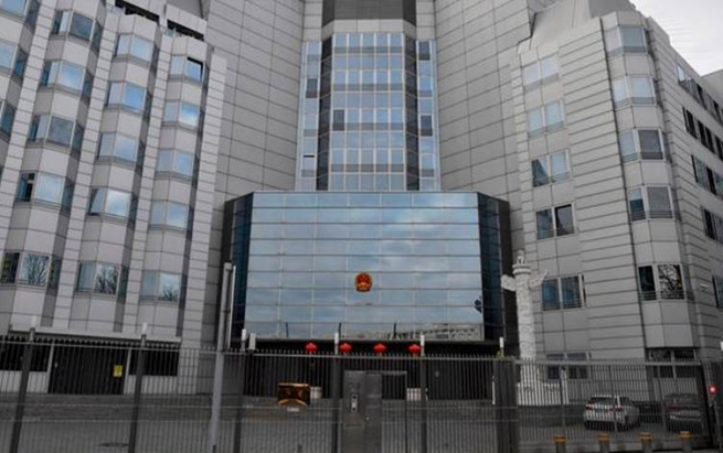 لەسەر هەوڵی سووتاندنی باڵیۆزخانەی چین، پۆلیسی ئەڵمانیا پیاوێکی دەستگیرکرد