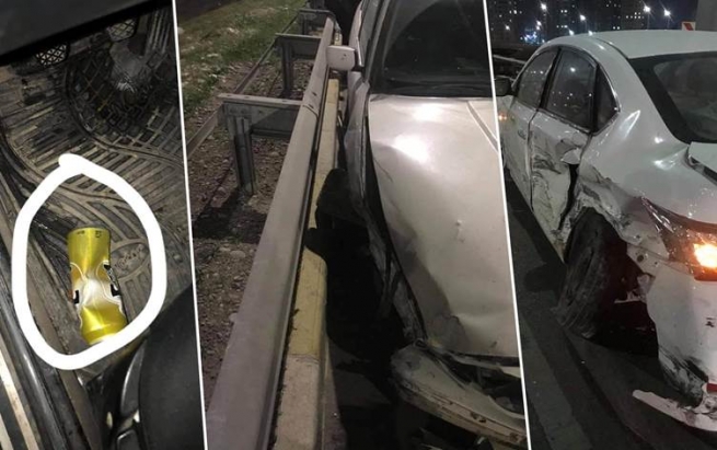 لە هەولێر شۆفێرێک بە 'سەرخۆشی' سێ کەس برینداردەکات و هەوڵی راکردن دەدات