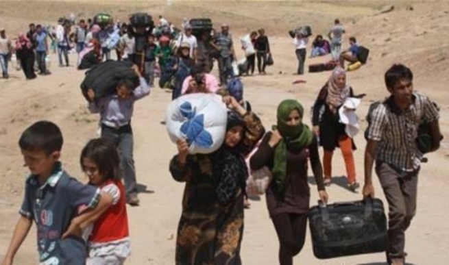 مانگی سووری عێراقی: له‌ دوو ڕۆژی ڕابردوودا زیاتر له‌ هه‌زاران ئاواره‌ی دیکه‌ موسڵیان جێهێشتووه‌