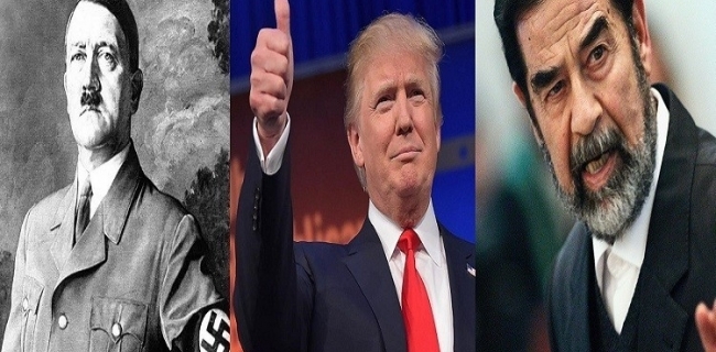 سەدام و ترامپ و هیتلەر لە لوتكەی سەركردە نەخۆشەكانی جیهانن 