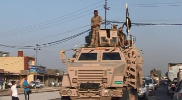 چواره‌مین كاروانى سوپاى عێراق گه‌یشته‌ به‌نداوی موسڵ بۆ شه‌ڕى رزگاركردنى موسڵ