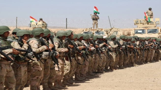 هێزێكی پێشمەرگە گەیشتە خانەقین