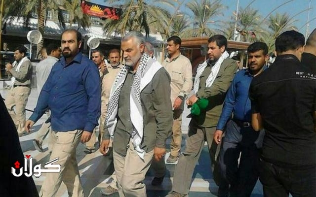  سولەیمانی سەرپەرشتی پیلانەکانی حەشدی شەعبی لە دژی کەرکووک دەکات 
