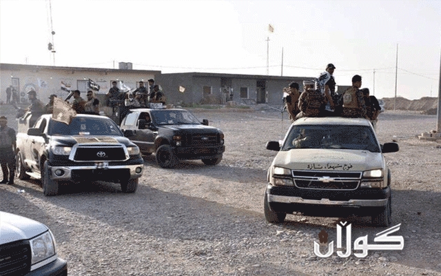 حەشدی شەعبی پێچەوانەی بڕیارەكەی مەلا سیستانی بەڵاوە بە چەكدارەكانی دەكات لە داقوق و خورماتوو