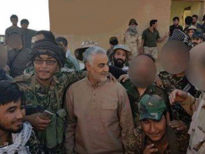 قاسم سلێمانی لە سووریاوە گەیشتە سنووری عێراق