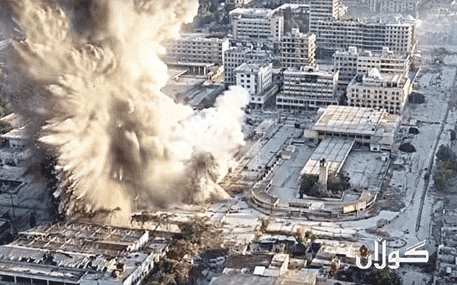  بەهۆی تەقینەوەیەک لە حەلەب 20 میلیشیای نزیک لە ئێران کوژران 