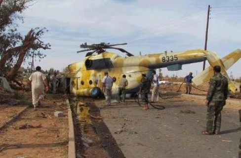 موسڵ... هه‌لیكۆپته‌رێك كه‌وته‌ خواره‌وه‌، دوو فڕۆكه‌واكه‌نه‌كه‌ی گیانیان له‌ ده‌ست دا