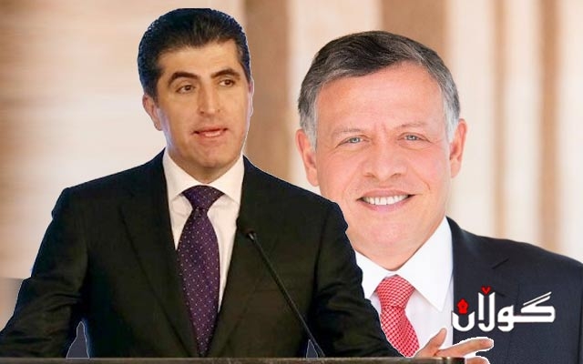 نێچیرڤان بارزانی و شا عەبدوڵڵا بارودۆخی ناوچەکە تاوتوێ دەکەن