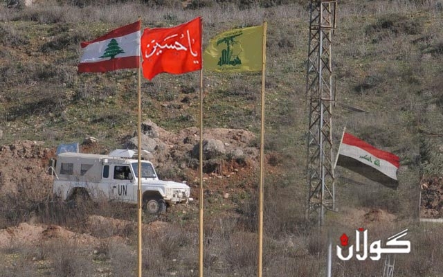 ميليشياكاني حەشد شەعبی شیعی  نزیك سنووری ئیسرائیل ده‌بنه‌وه‌