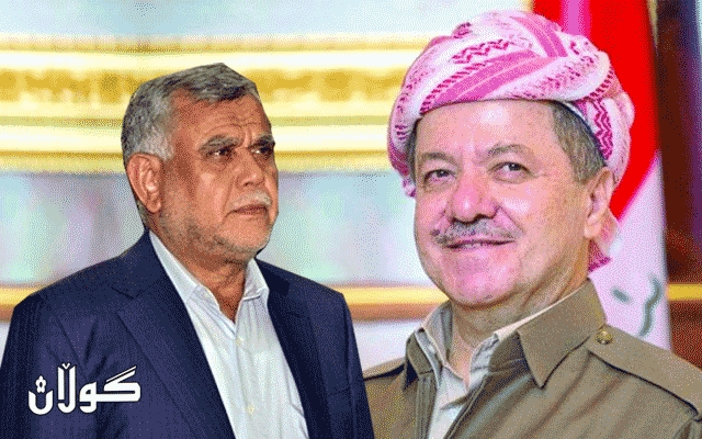 سەرۆك بارزانی و ھادی عامری ئه‌نجامی هه‌ڵبژاردنییان تاووتوێكرد 