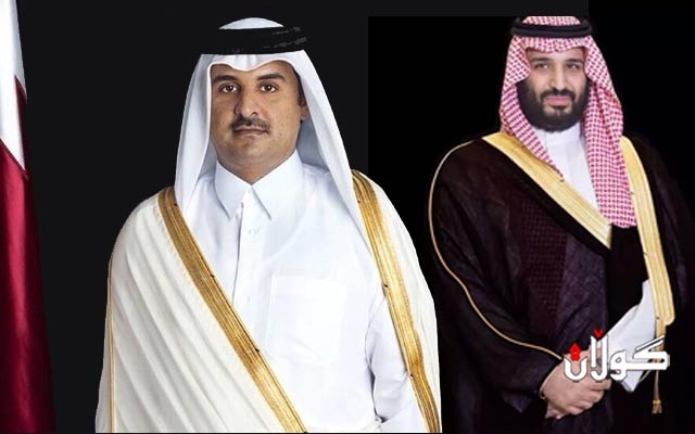  میری قەتەر پەیوەندی بە شازادەی سعودیەوە دەکات 