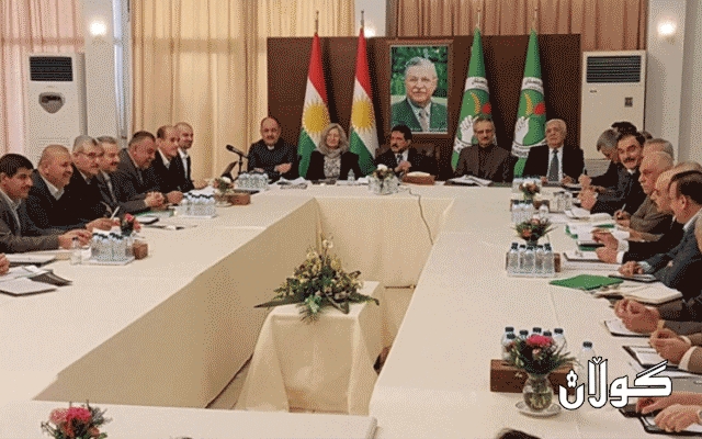 یەكێتی بە سەرپەرشتیی كۆسرەت ڕەسووڵ لە كۆبوونەوە دان