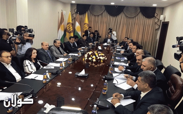  کۆبوونەوەی لایەنە سیاسییەکانی هەرێمی کوردستان دەستی پێ کرد 