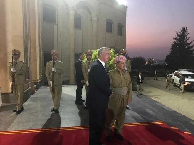 بارزانی بۆ وه‌زیری به‌رگریی بەریتانیا: جگە لە سەربەخۆیی هیچ ڕێگەیەکی تر نەماوە