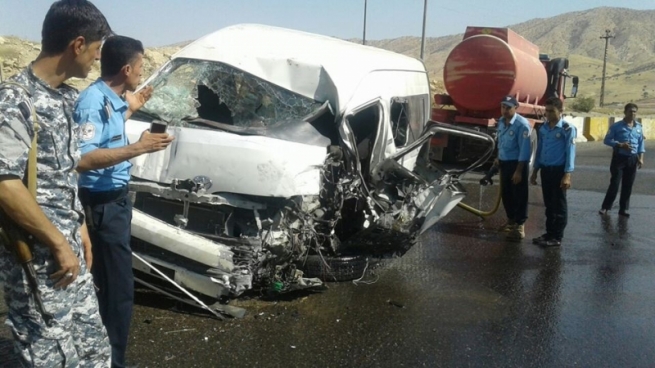 لە ھەولێر بەھۆی رووداوێکی ھاتوچۆ 14 کەس بوونە قوربانی