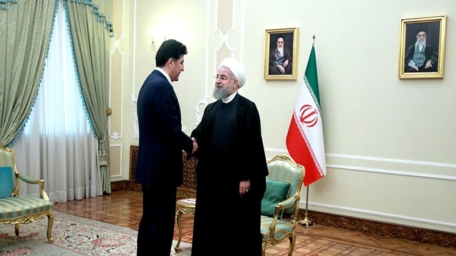  	 حەسەن رۆحانی: دەبێ هەموو مافەکانی کورد بەپێی دەستووری عێراق پارێزراو بن