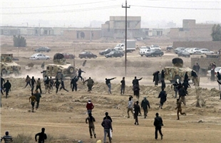  تەقینەوەی بۆمبێك لە حەویجە