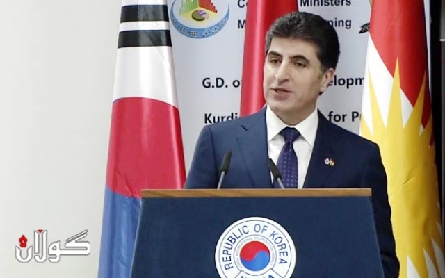  نێچیرڤان بارزانی: کۆریای باشوور سەلماندوویانە دۆستی گەلی کوردستانن
